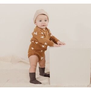 Rylee‎ + Cru  Rust Triangles Knit Bloomer Size 2-3T ($40) NEW